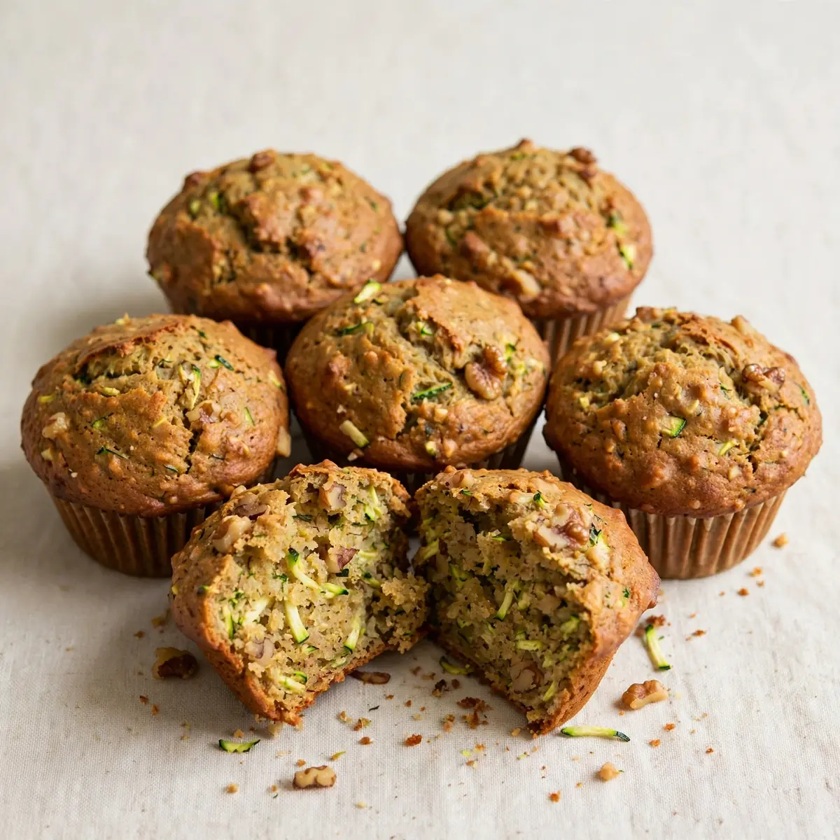 Best Zucchini Bread Muffins