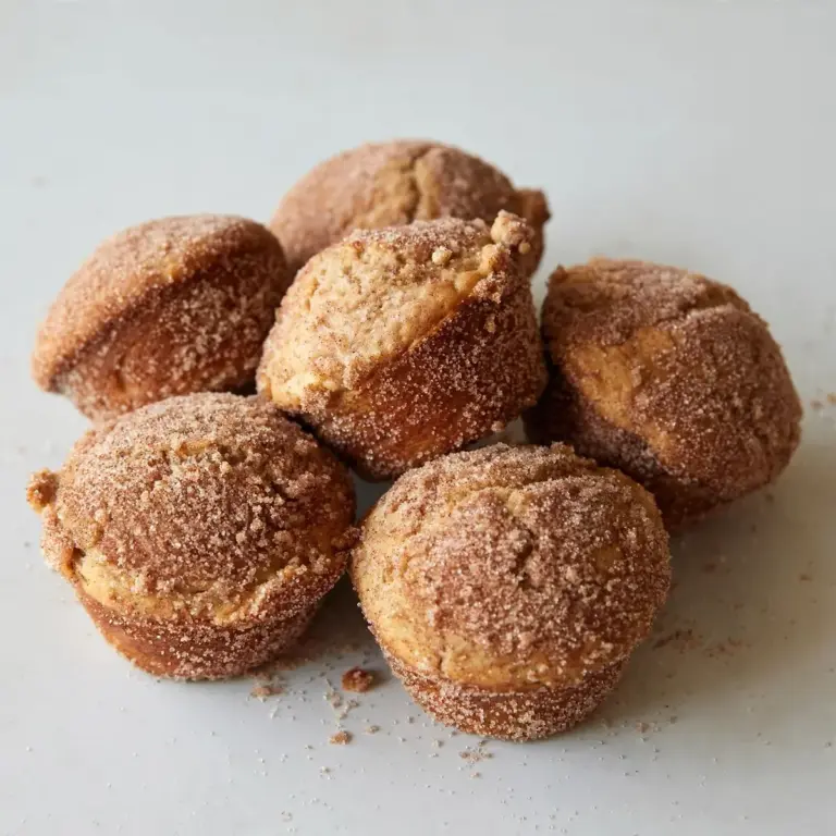 Cinnamon Sugar Donut Muffins