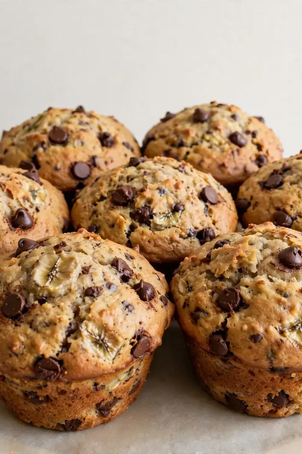 Classic Banana Chocolate Chip Muffins