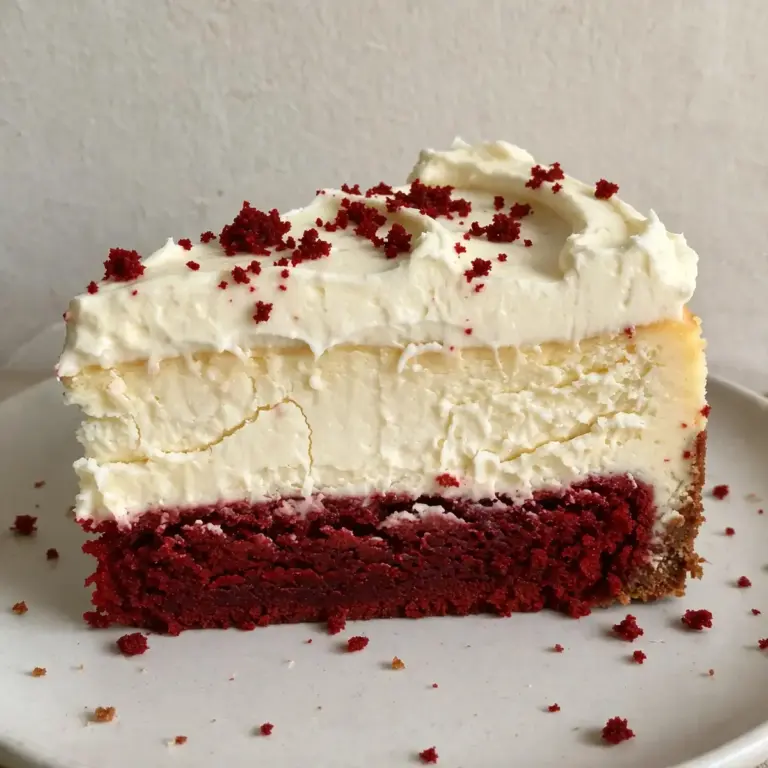Classic Red Velvet Cheesecake