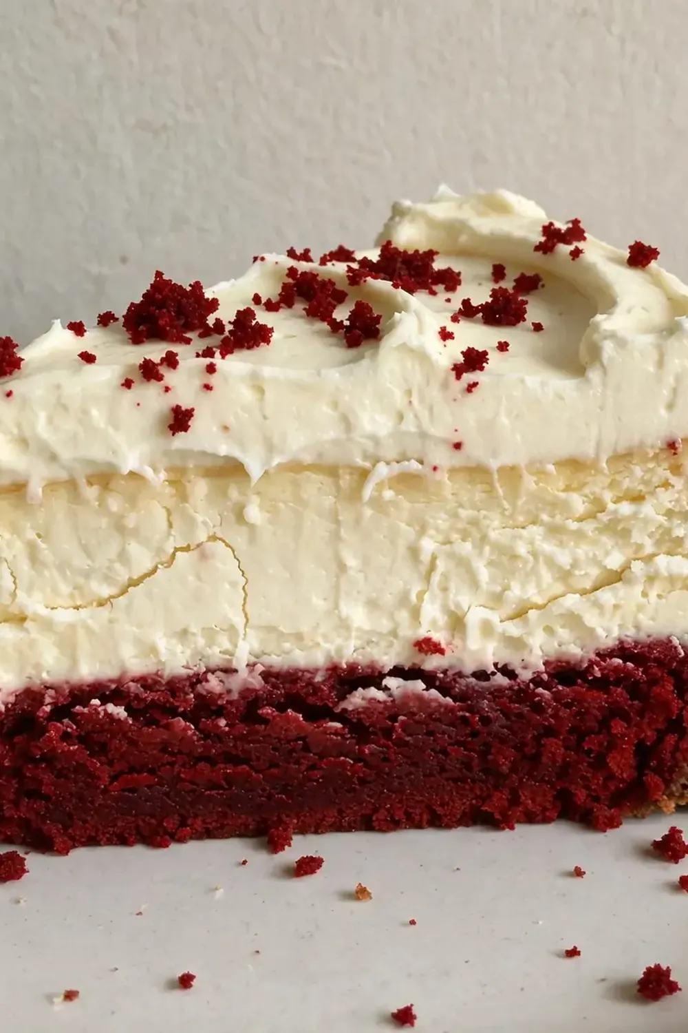 Classic Red Velvet Cheesecake