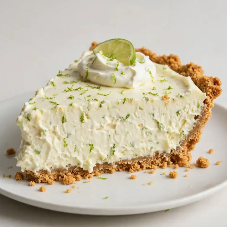 Cream Cheese No Bake Key Lime Pie