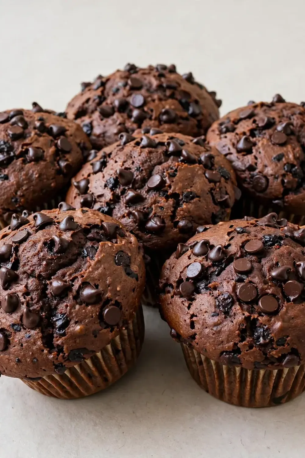 Double Chocolate Chip Muffins