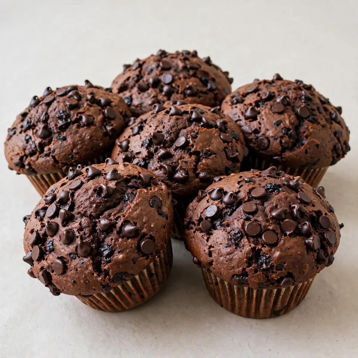 Double Chocolate Chip Muffins