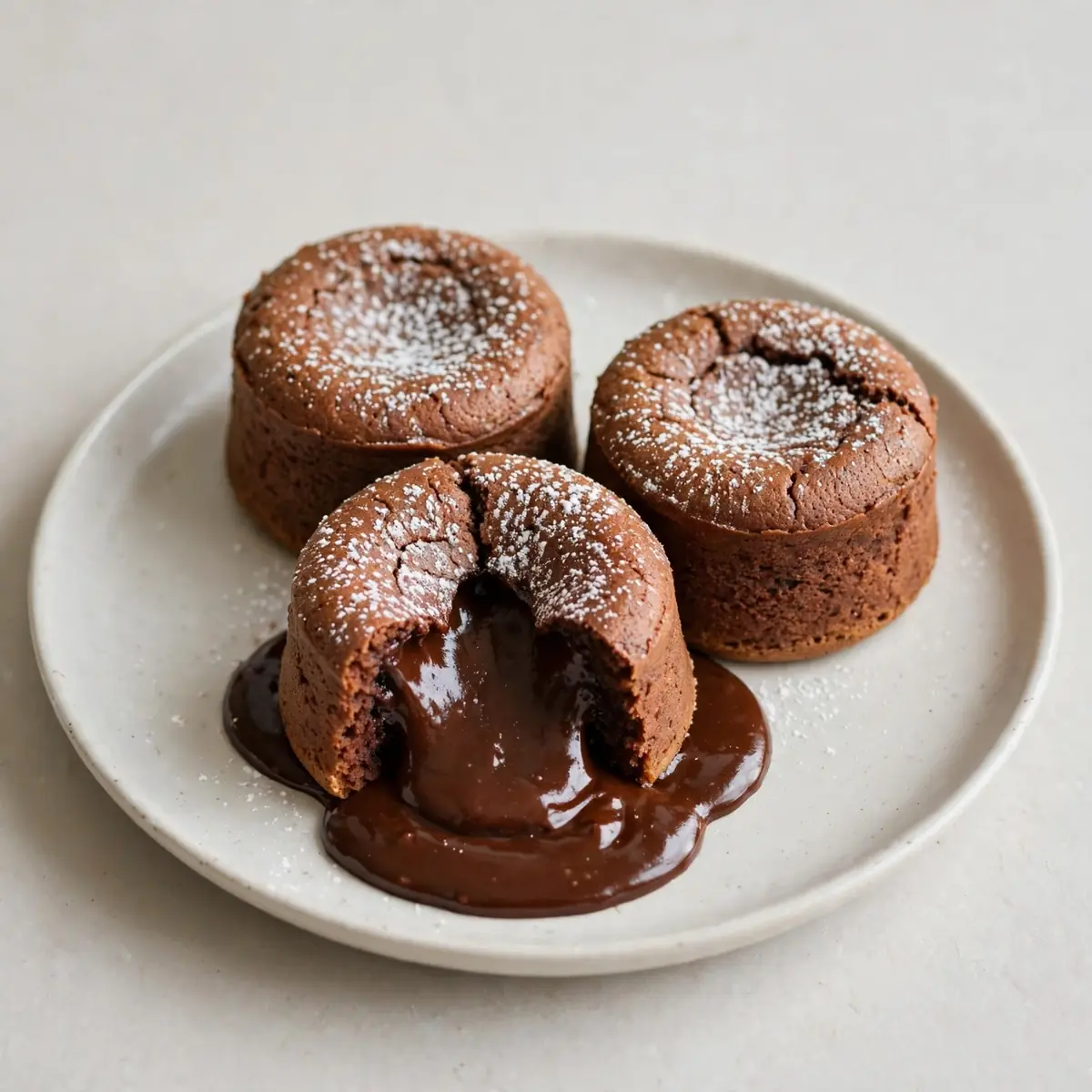 Easy Chocolate Lava Cakes