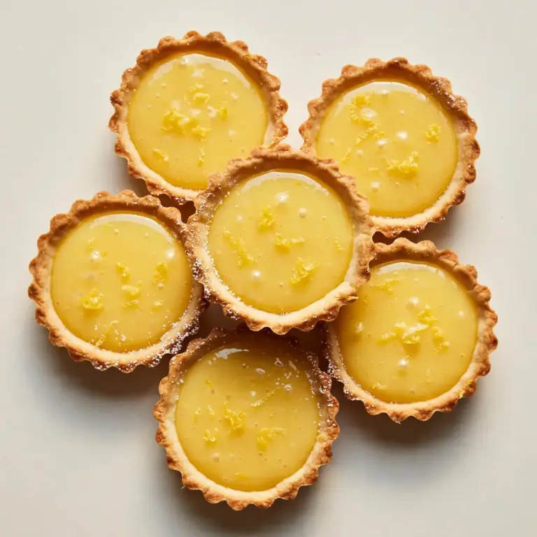 Easy Lemon Curd Tartlets