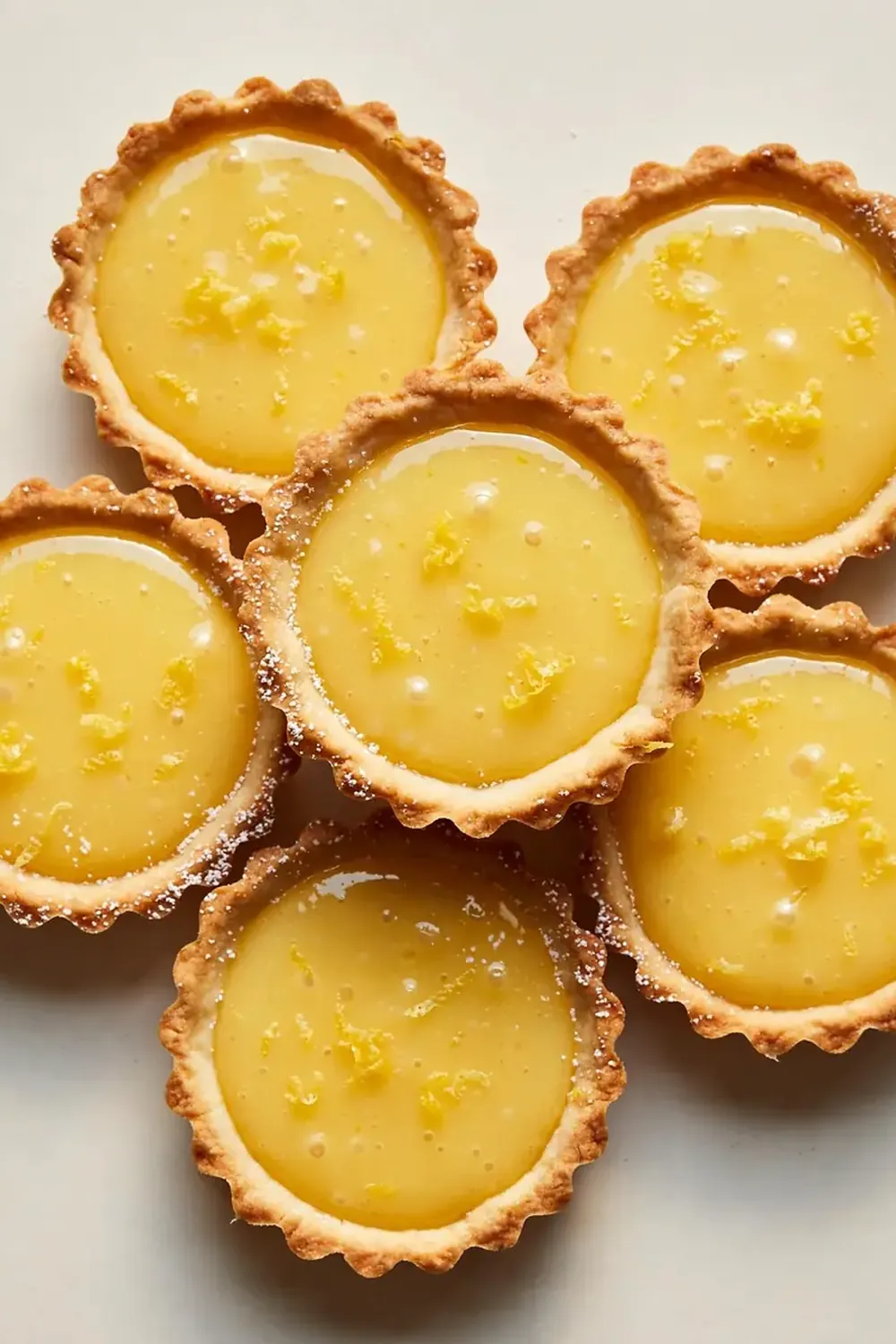 easy lemon curd tartlets