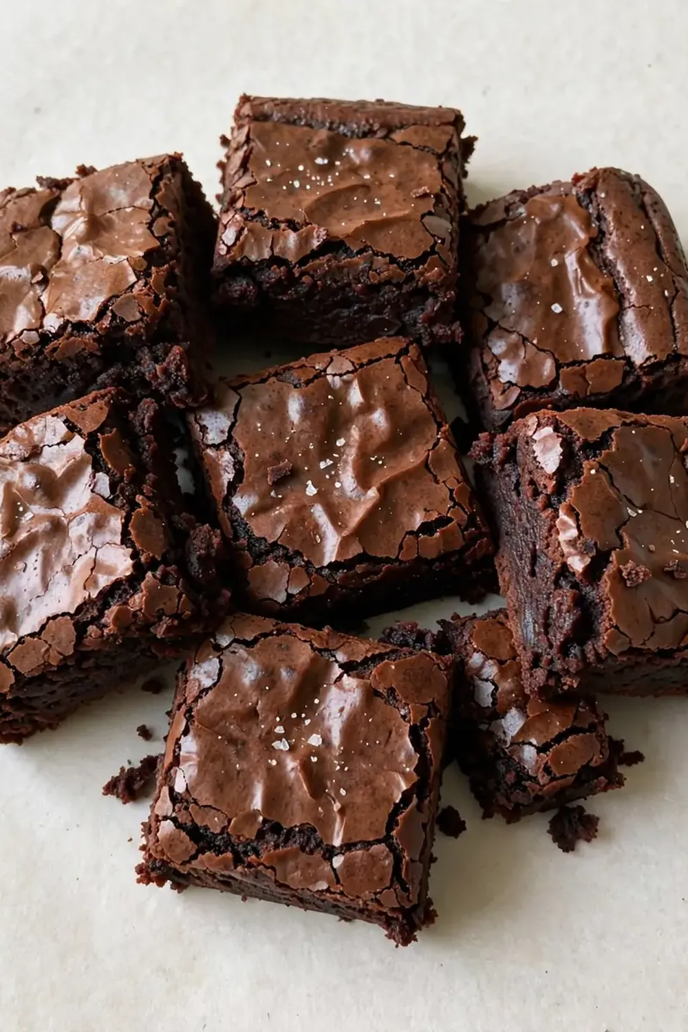 Fudgy Dark Chocolate Brownies