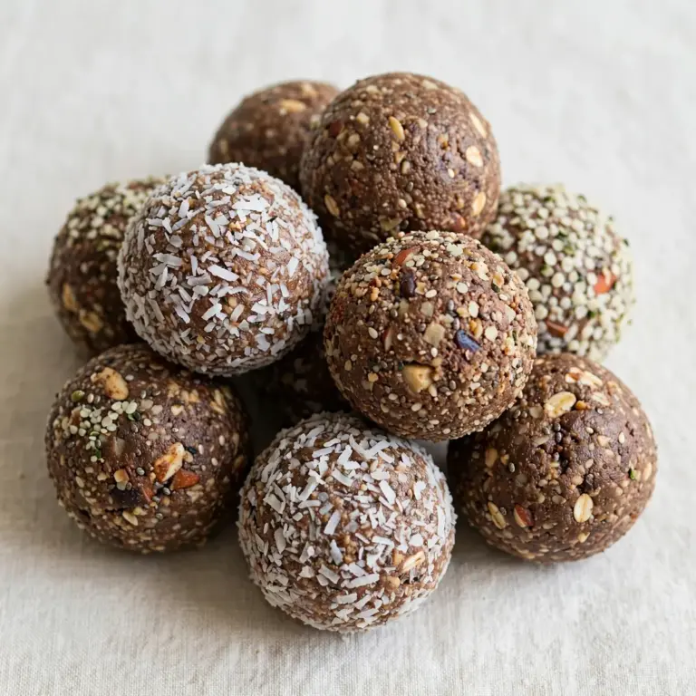 Healthy No Bake Bliss Balls