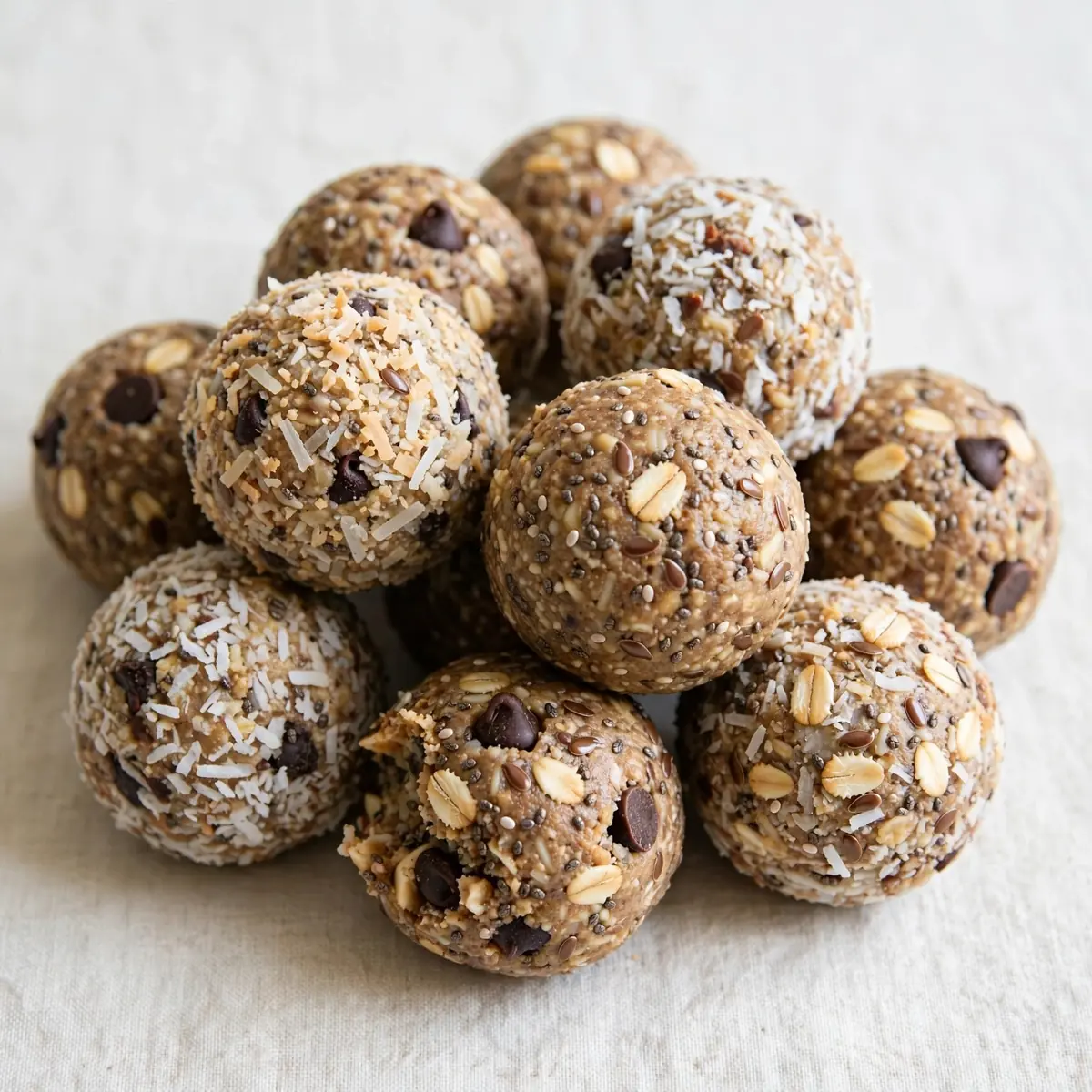 Healthy No Bake Protein Balls