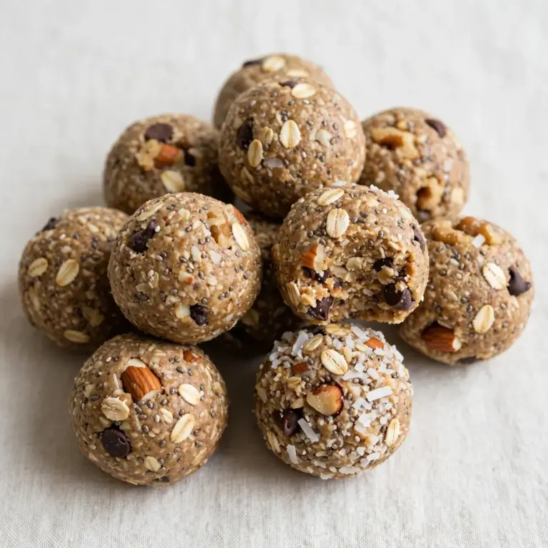 Healthy No Bake Protein Bites
