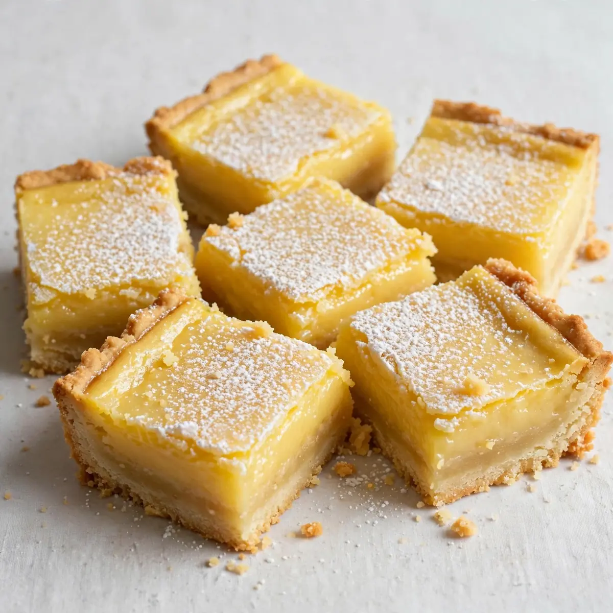 Lemon Bars With Shortbread Crust