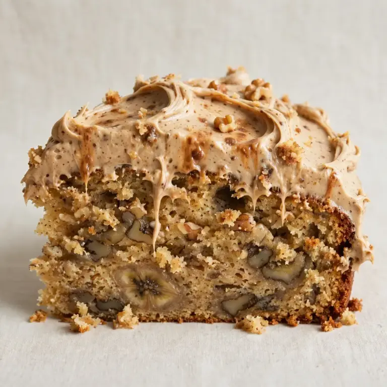 Moist Banana Cake With Brown Butter Frosting