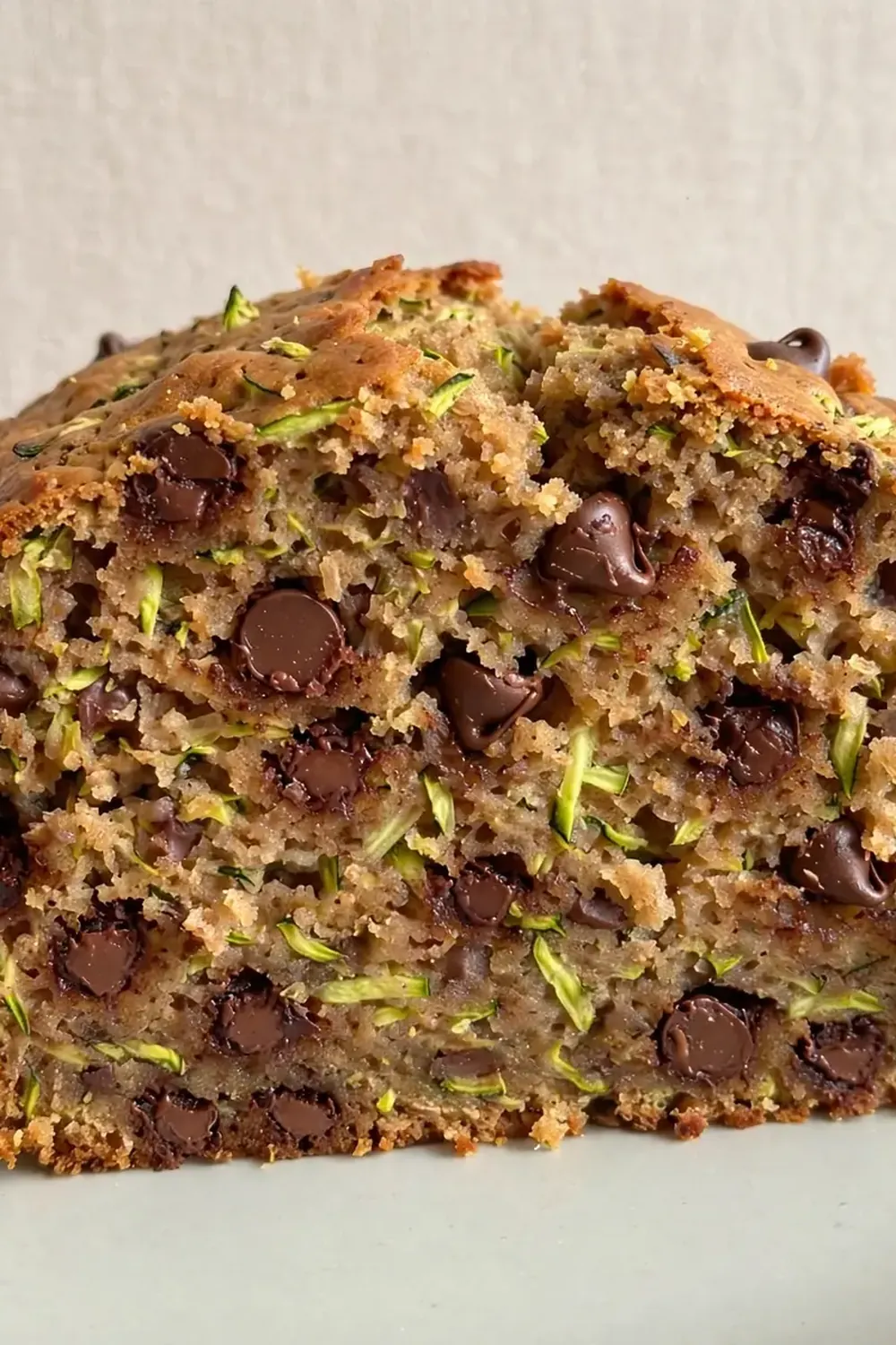 moist zucchini chocolate chip cake