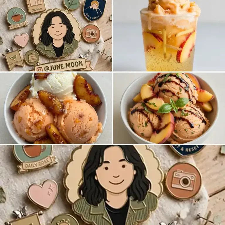 Refreshing Peach Sorbet Dessert Recipes