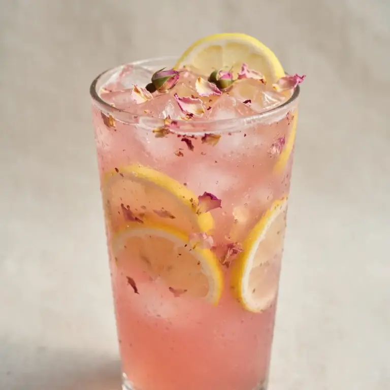 Rose Lemonade Mocktail