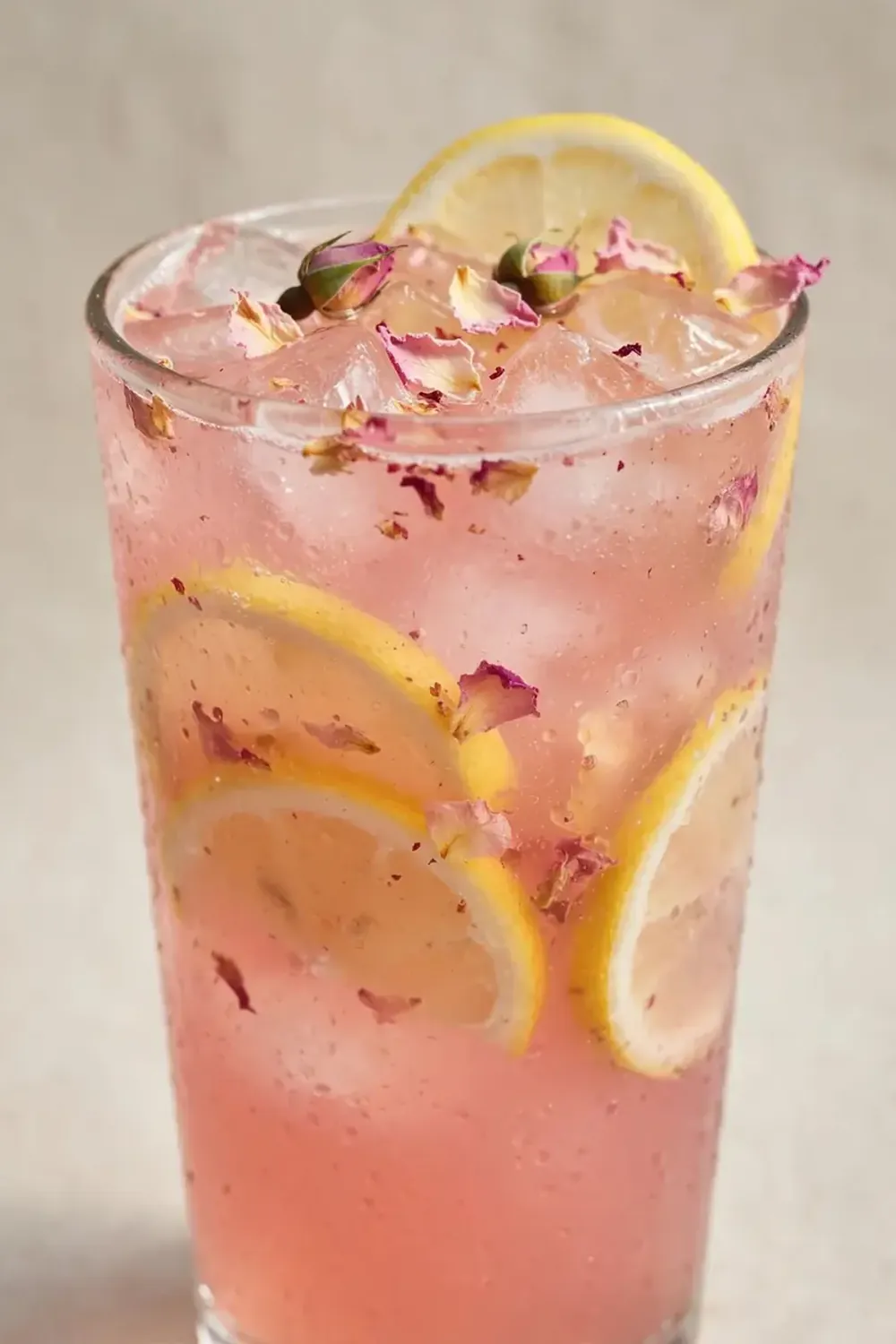 Rose Lemonade Mocktail