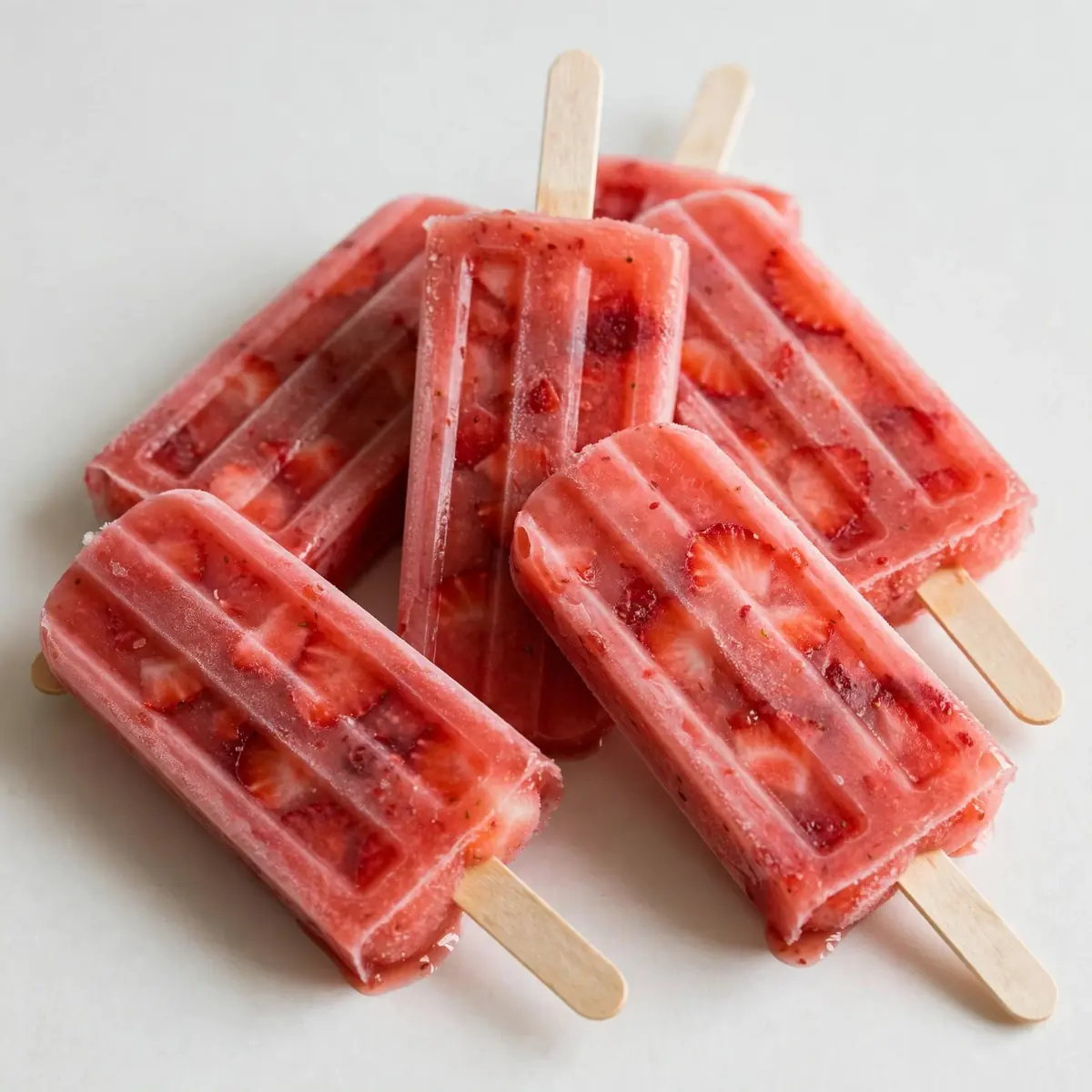 Simple Strawberry Popsicle Recipe
