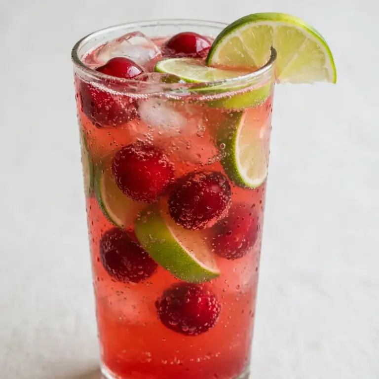 Sparkling Cherry Limeade
