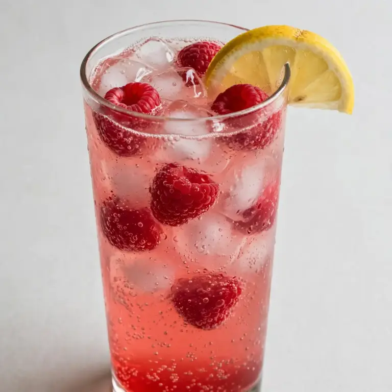 Sparkling Raspberry Lemonade